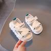 Summer Boy's Sandals Breathable Canvas Outdoor Sandals Nylon Strap Decos Baby Boy Casual Shoes Child Students Beach Shoes H04172