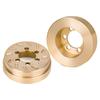 2/4Pcs Brass Internal Counterweight 62g for 1.9 2.2 Inch Wheel Rims Axial SCX10 90046 TRX4 TRX6 1/10 RC Crawler Car Parts