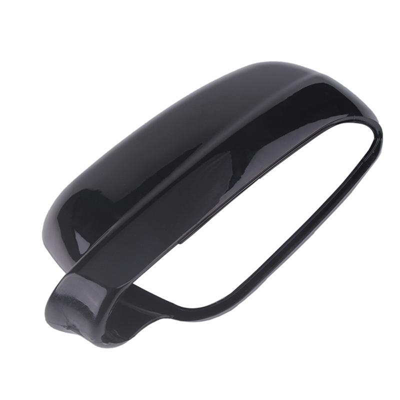 Rearview Mirror Cap Glossy Black Wing Side Mirror Cover Housing Same Size Fit For Golf 4 MK4 Bora 1998-2004 Car