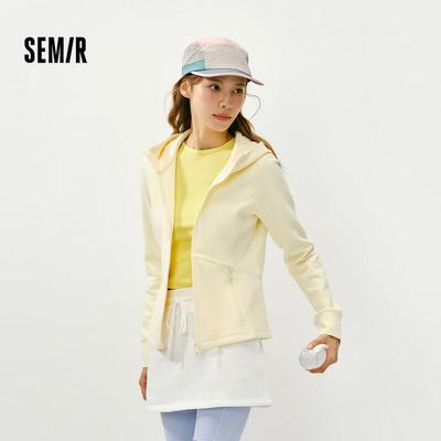 Semir Women's Brushed Hooded Slim Jacket