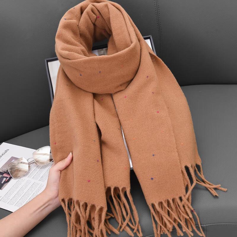 Fumaiide Women s Polka Dot Warm Scarf