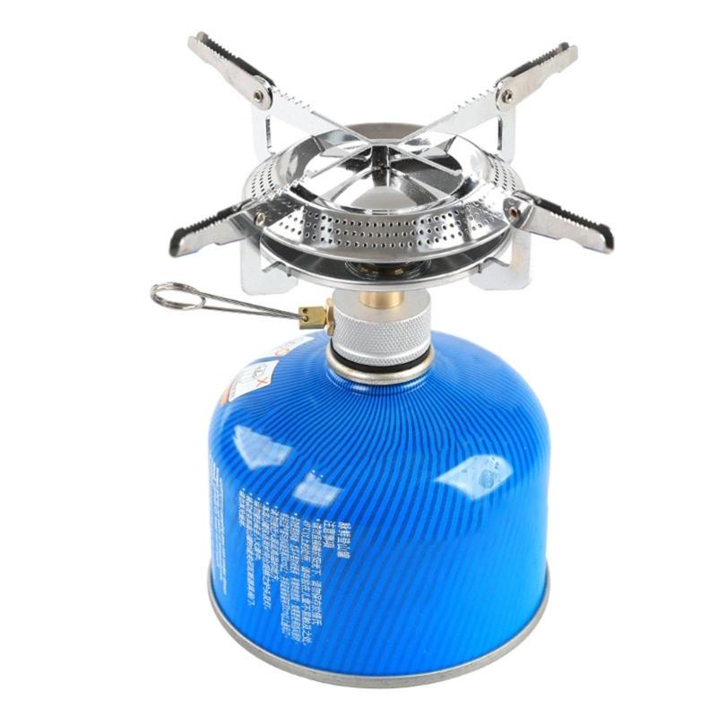Pocket Picnics Cooking Gas Burners Outdoor Camping Folding Stove Portable Camping Furnaces Stove Survival Furnaces