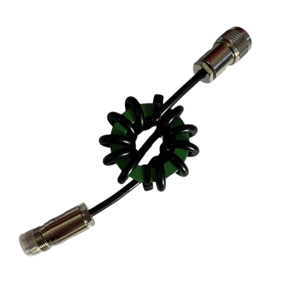 1.8-50MHz Anti-Interference HF Shortwave Choke Coil for High-Frequency Radio Suppression and RF Communication Testing Tool