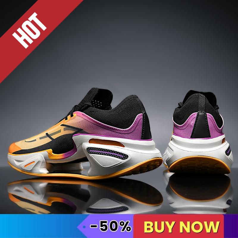 Marathon Sneakers Men Sports Running Shoes Jogging Lightweight Women Athletic Outdoor Fitness Gym Sneakers Walking Footwear