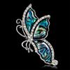Abalone Shell Butterfly With Alloy Material For Ladies Wedding Formal Dress Accessories