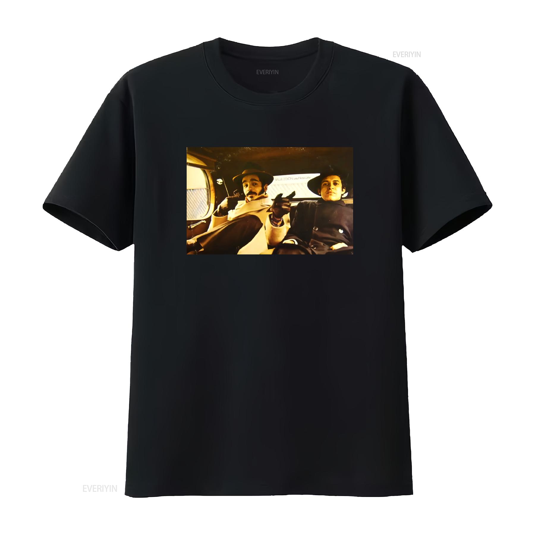 

Willie Colon Hector Lavoe Vintage Style T Shirt Retro Music Icons Design Ideal for Fans of Classic Latin High Quality Print 4XL