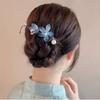 Flower Hanfu Hairpin U Shape Chinese Style Hair Stick Retro   Hanfu Accessories