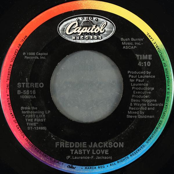 

7inch Record FREDDIE JACKSON Tasty Love B5616 Capitol Records 1986 US SoulFunk Used