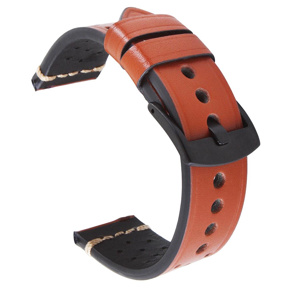 

Watch Straps Leather Breathable 20mm 22mm Cowhide Watchbands For Men s Watch Accessroies Universal Bracelet 20mm