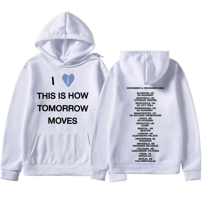 Beabadoobee I Love This Is How Tomorrow Moves Hoodies Mens Fashion Long Sleeves Y2k Clothing Pullovers Sweatshirts