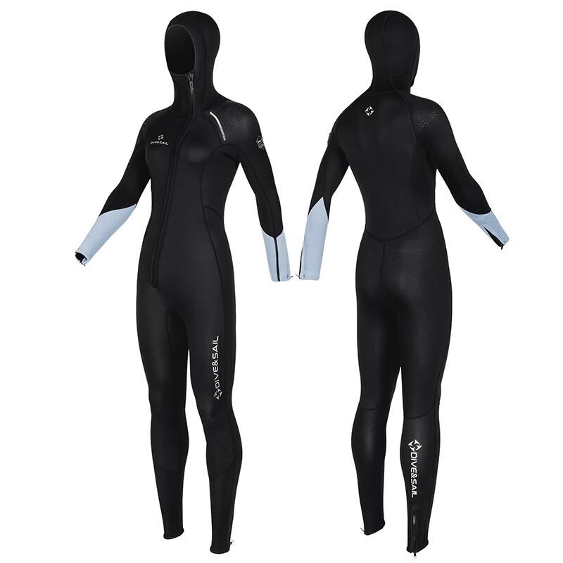 Men's 3MM Hooded One-Piece Wetsuit
