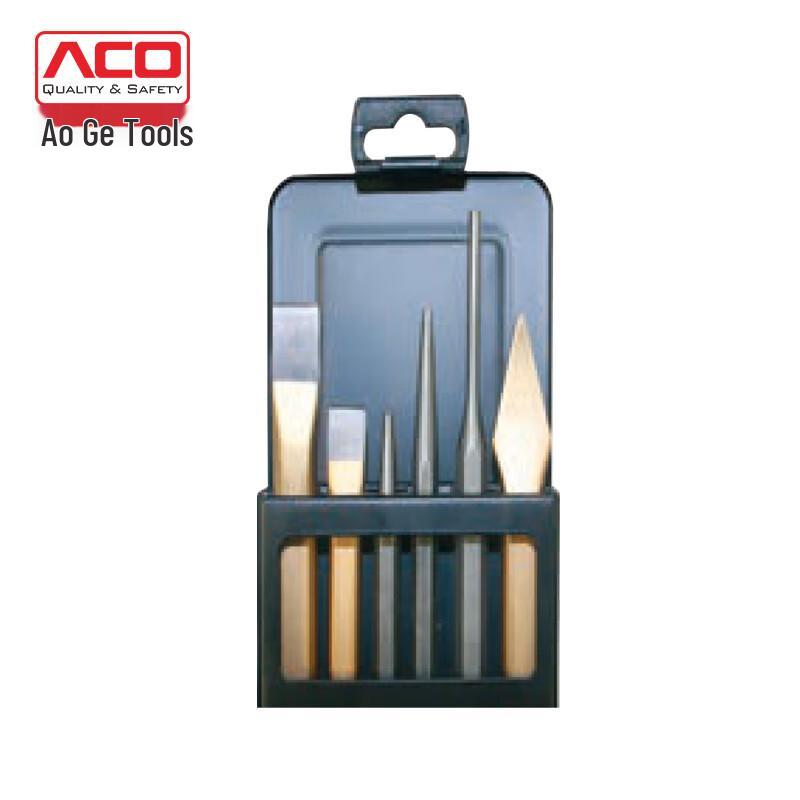 ACO 6-Piece Punch and Chisel Set 6-Piece Set