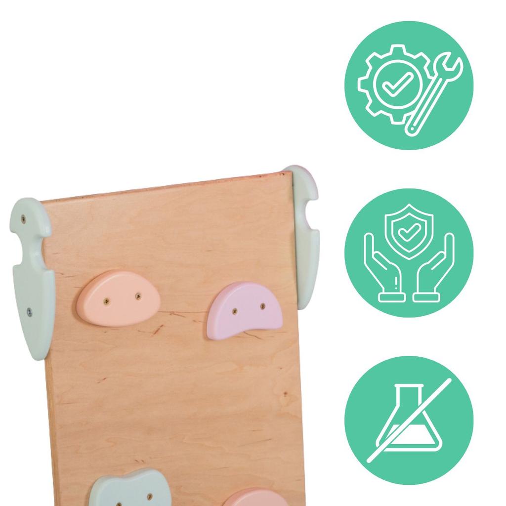 Woodiko Slide - Wood-Pastel