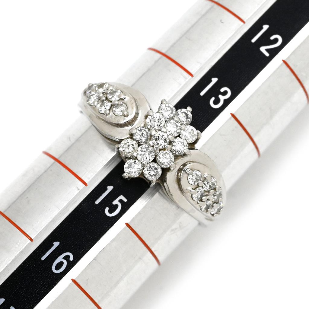 NON BRAND - diamondRing ring Pt900/diamond #14(JP Size) Array