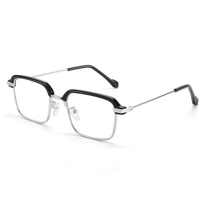 Frame Metal Anti-blue Light Reading Glasses for Middle-aged and Elderly People, High-definition Reading Reading Glasses, Portable Fashionable Glasses