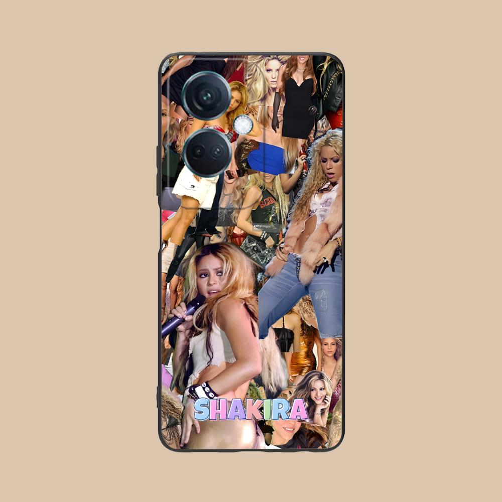 Shakira Fashion Mobile Phone Case for OPPO Reno 14 13 12 11 10 9 8 7 6 5 F T Pro 5G Colorful Printing Cover Cover Pretty Luxury
