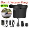Inflatable Electric Air Pump Small Air Pump Household Inflation Pump European Plug Portable Quick for Car Home EU Plug