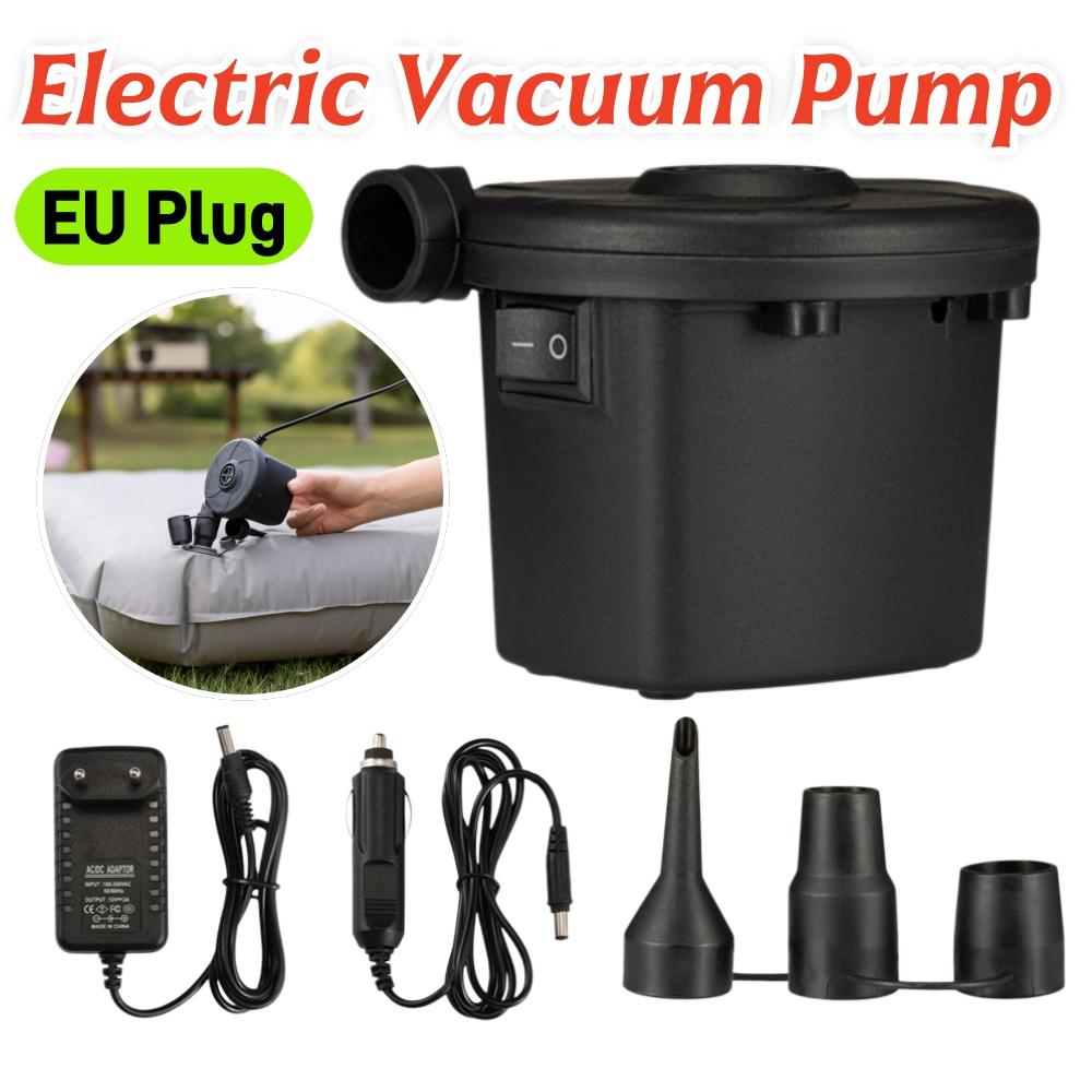 Inflatable Electric Air Pump Small Air Pump Household Inflation Pump European Plug Portable Quick for Car Home EU Plug