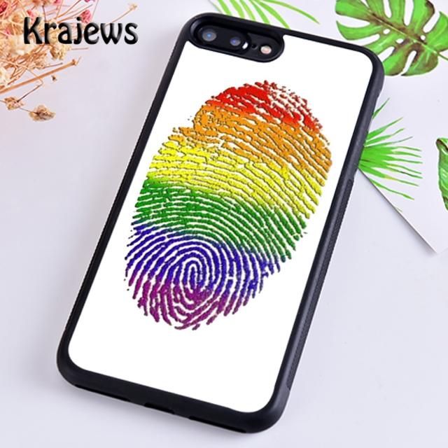 Krajews Gay Pride LGBT Flag Springs Phone Case Cover For iPhone 17 Air 16 15 14 plus 12 13 pro max coque Fundas