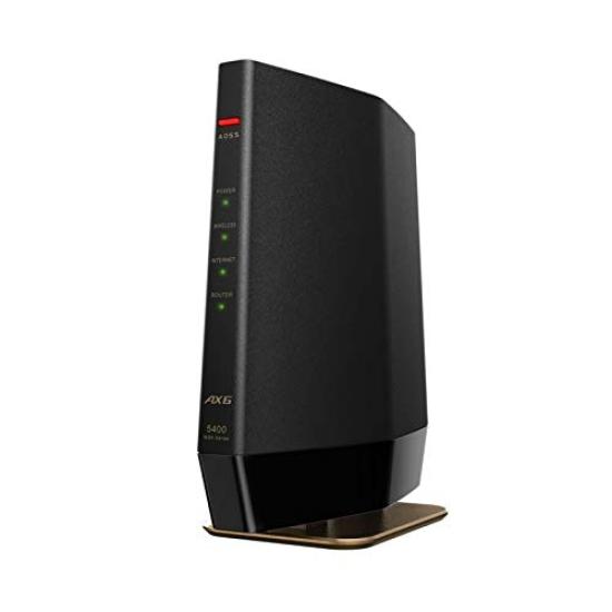 6 Wireless Matte WSR-5400AX6/DMB [Wi-Fi Router, 4803+573Mbps, Black]