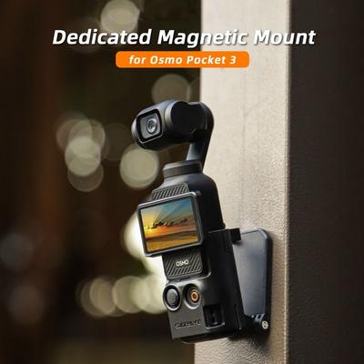 Verstellbare magnetische Halterung Multifunktionale faltbare Schreibtisch-Basis-Halterung Tragbarer langlebiger Ständerhalter für DJI Osmo Pocket 3