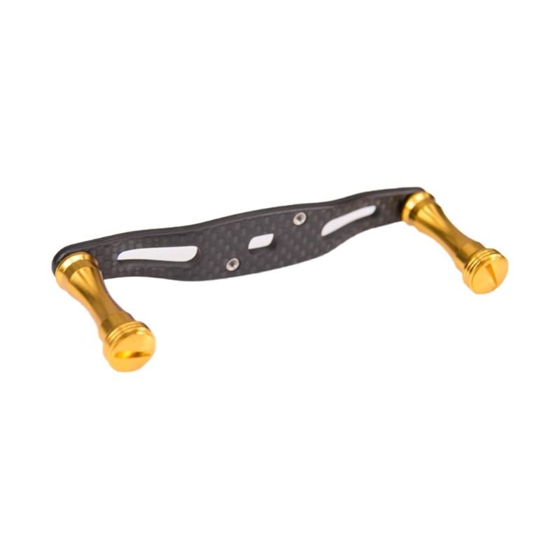 Carbon Fibers Double Handle Fishing Reel Power Handle Replacement Assembly Part Double Rocker Arm Fishing Reel Handle