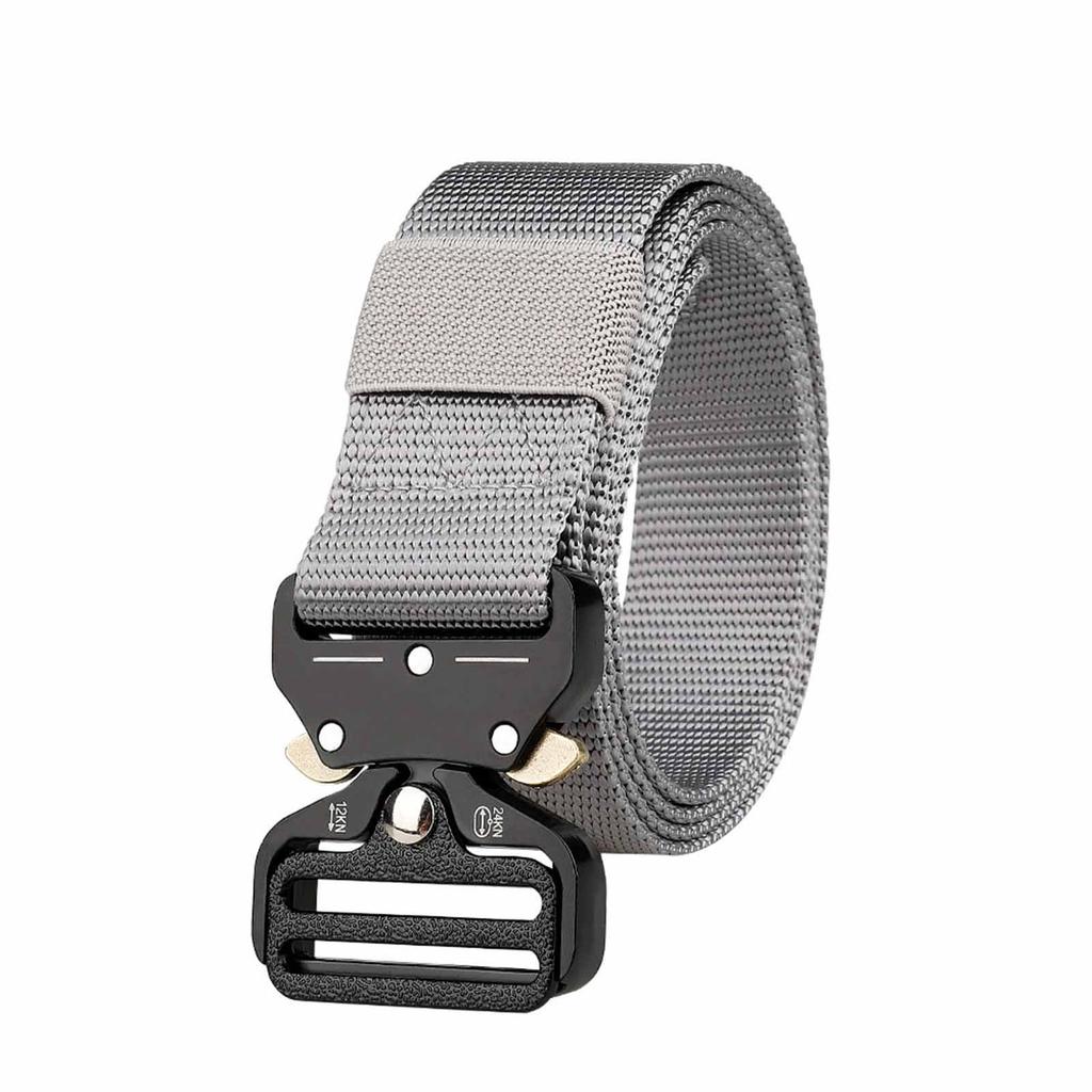 Alloy Buckle  Belt – Men’s Multi-Purpose Military Sports Belt, Adjustable Outdoor, Hiking, , EDC Waist Belt