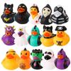 12/24/36 Stuks Halloween Rubberen Eendjes, 6.35 cm Halloween Eendjes Voor Jeeps Met Diverse Halloween Karakters Nieuwigheid Rubberen Eend Speelgoed