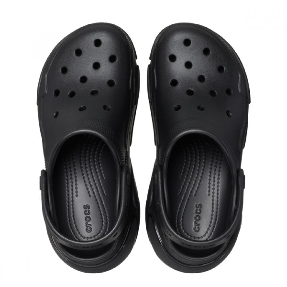 Crocs Unisex Bubble Crush Clog Sandal Slipper Platform Black 210061 0wc