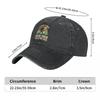 Bigfoot Is Real And He Tried To Eat My Ass Baseball Cap Distressed Washed Sasquatch Sun Cap for Men Women Outdoor Caps Hat
