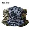 UV Protection Ice Silk Face Cover Neck Tube Outdoor Use Active Bandana Scarf Breathable Hiking Scarf Neck Gaiter Bandana