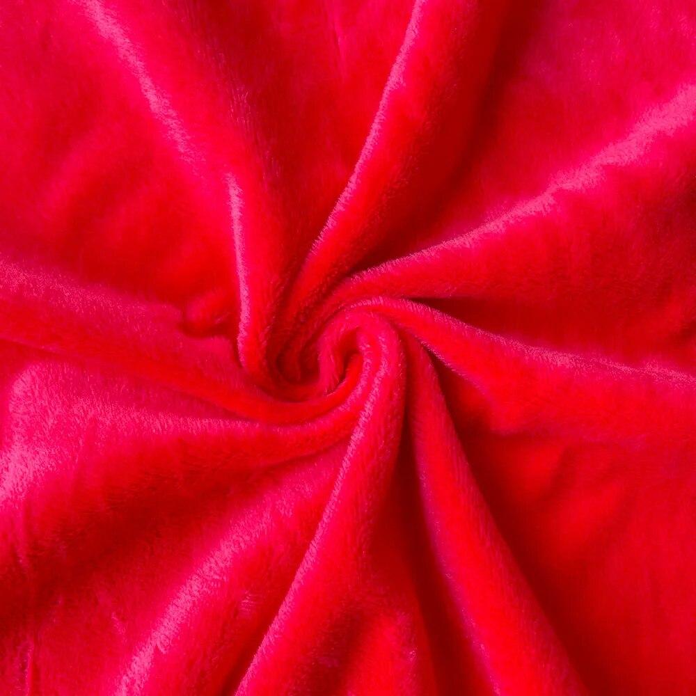 Minky Fabric Super Soft Plush Velvet Fabrics Diy Handmade Home Textile Toy Doll Apparel Cushion Pillow Blanket Material