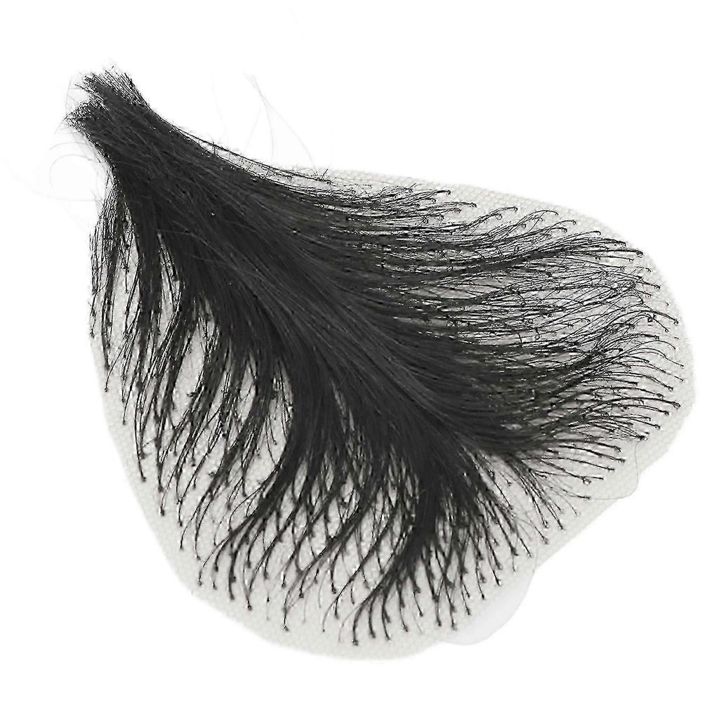 Soft Fake Pubic Hair Men Women Breathable Synthetic Fake Private Hair Accessory for Adding Hair Volume hwy