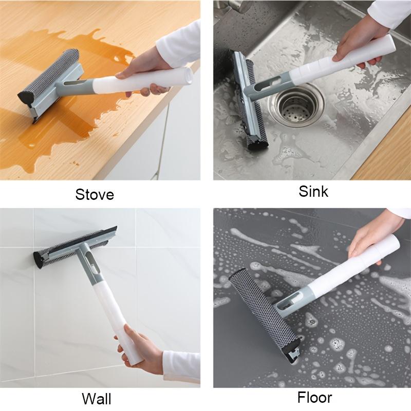 3-in-1 Multifunctional Glass Cleaner with Sprayer and Scraper, Suitable for Spray Painting, Washing