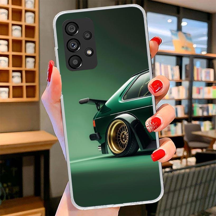 MK1 Golf Vintage Car Phone Case For Samsung Galaxy A12 A22 A32 A52 A72 A02S Phone Case Note 20 Ultra 10 S10 Plus A51 A71 A50S A2