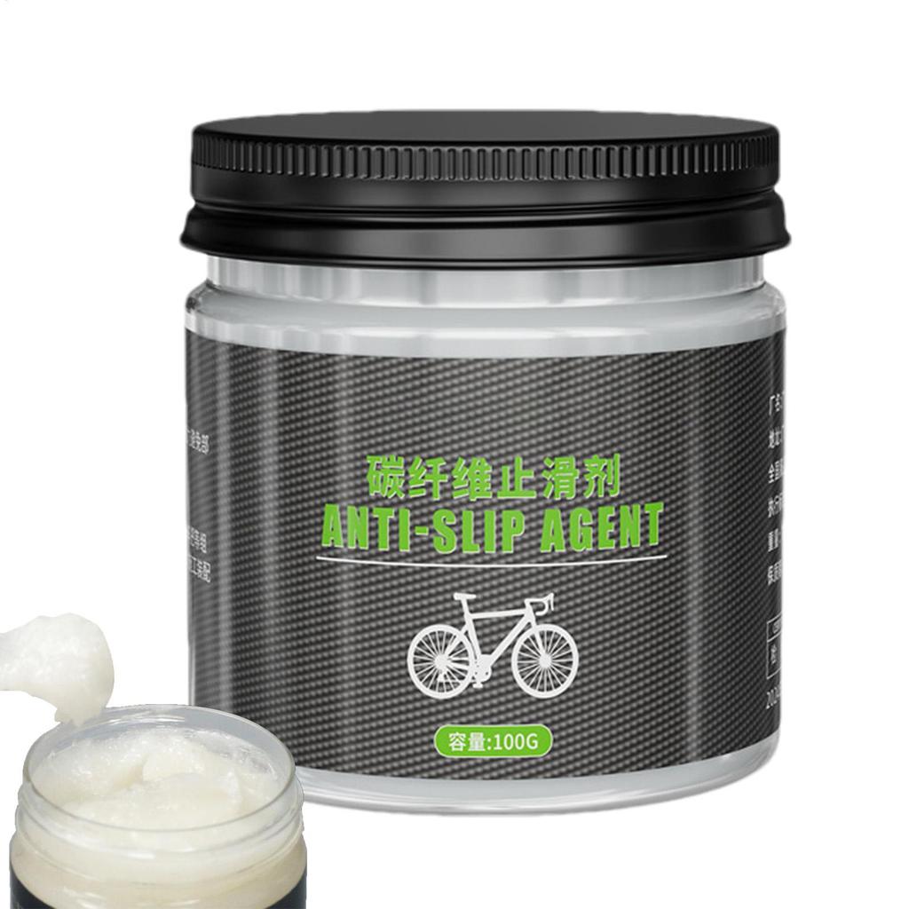 Carbon Fiber Bicycle Grease Anti Slip Bicycle Grease 100g Bicycle Anti-Slip Lube Bicycle Assembly Grease for Seat handlebars