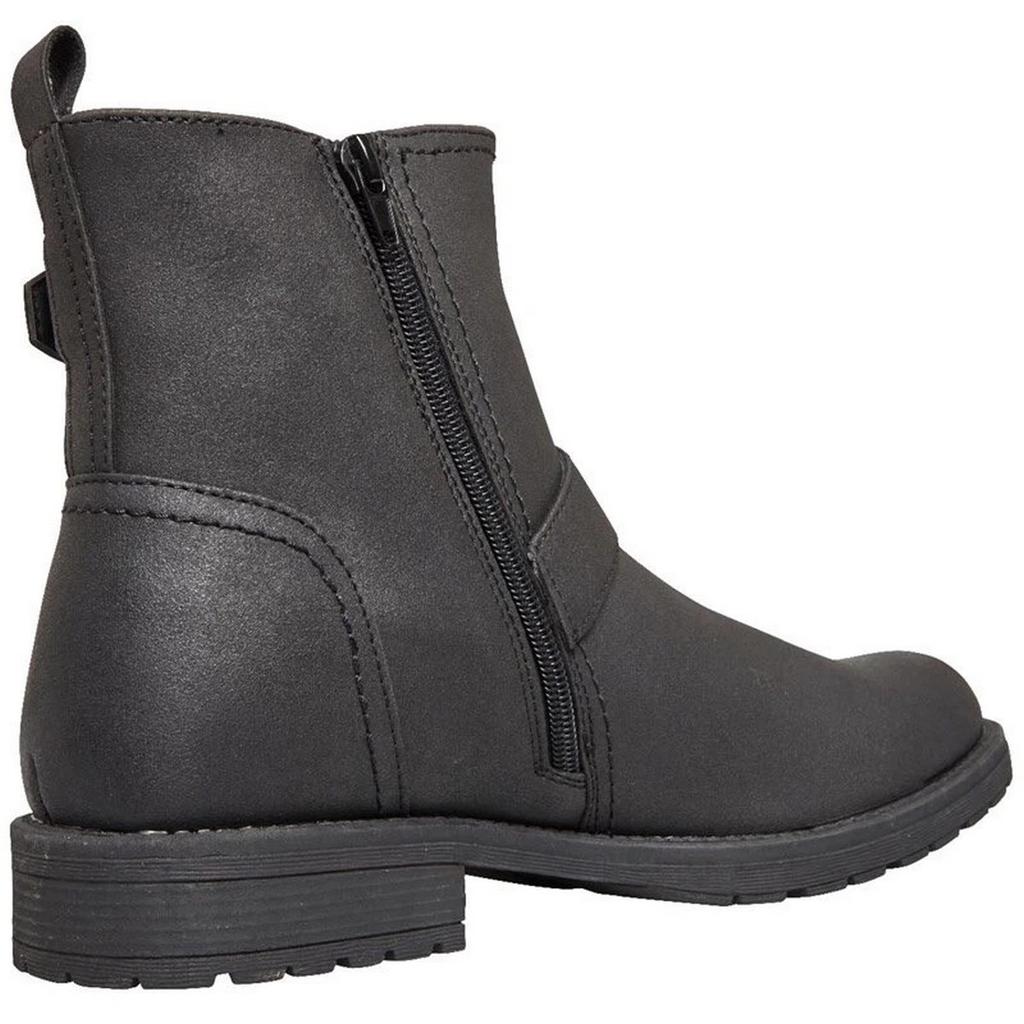 Nicholas Deakins Mens Chad Low Block Heel Motorcycle Boots