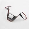 For Chery Omoda 5 C5 FX   2024 Car Steering Wheel Trim Styling Sticker Auto Accessories ABS Carbon Black 1pcs