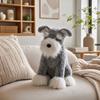 Realistic Dog Plush Toy Stuffed Animal, Soft Puppy Figurine for Kids and Collectors