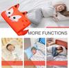 Children's breathable neck pillow, cartoon animal pattern children's pillow, baby home bedroom sofa travel pillow, skin-friendly and comfortable pill