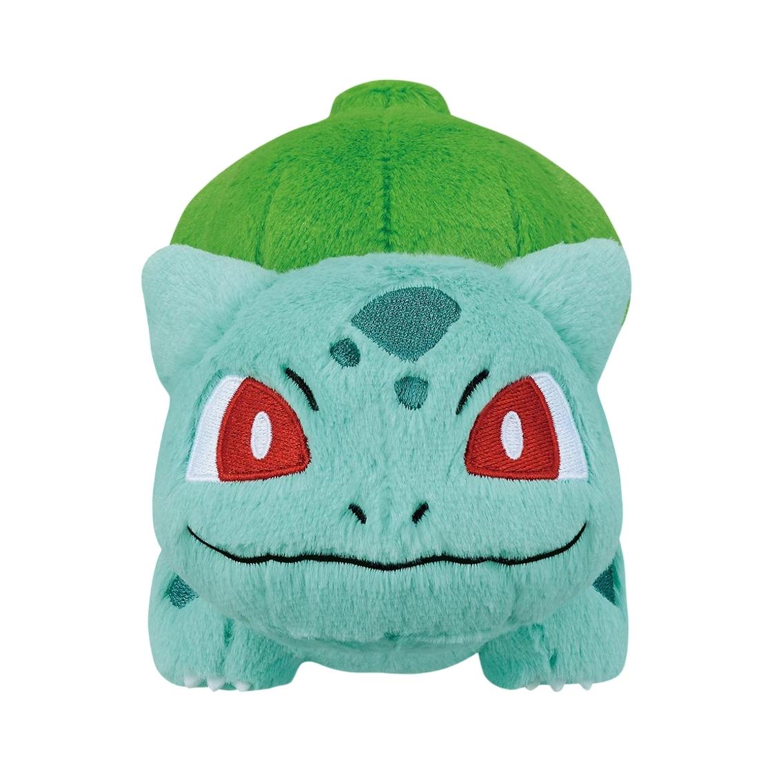 Bandai Ichiban Kuji Pokemon 30th Anniversary Vol.1 C Prize Kanto Region s Three Pokemon Plush Toys Bulbasaur ONE SIZE