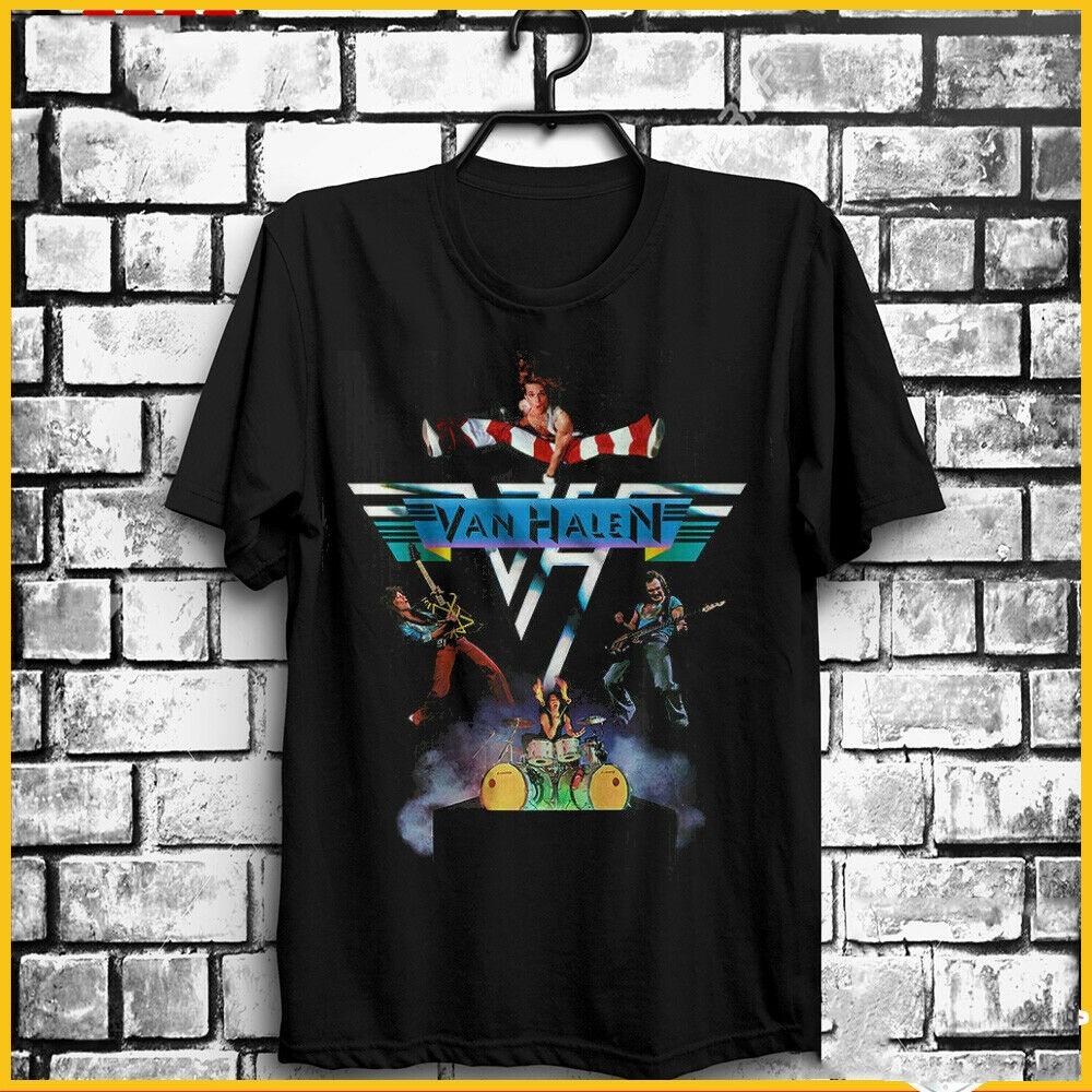 

Футболка унисекс Van Halen Ii, посвященная 40-летию Tribute, черная, TL244