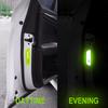 4PCS Car Door Safety Warning Reflective Mark Sticker Car 3D Sticker For Lexus ES300 RX330 RX300 GS300 IS250 IS200 CT200h NX RX ADV1
