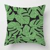 Nordic Fall Home Decor Autumn Throw Pillow Case Sofa Cushion Cover Modern 45x45cm 45*45 50x50 60x60cm 40*40cm Leaf Plant Green