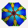 1pc Mandala Automatic Opening/Closing Umbrella with Operation & Windproof Canopy - Folding Design, Holiday Gift yy260225120