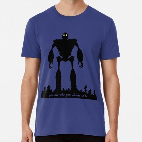 

Iron Giant Choose Who You are S to 5XL Made in the USA T-Shirt Unisex T-Shirt M