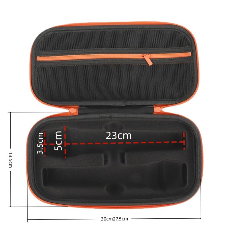

Handheld Dual Mic Travel Case Microphone Case For PartyBox Wireless Mic Carrying Case Microphone Protable Storage Bag