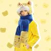 Winter Warm Three Piece Set  Winter Cute Set  Windproof And Warm Gloves And Hats