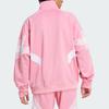 Adidas Original Inter Miami Cf Crew Sweatshirt Logo Gestreift Lässig Locker Langärmlig Herren Sweatshirt Hellrosa JI6907