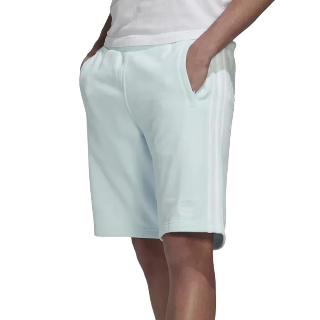 Adidas Solid Color Elastic Casual Shorts Men Shorts Light-Blue HK7313